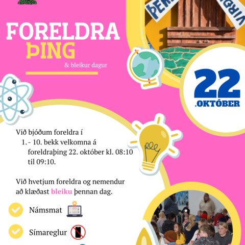 Foreldraþing 1. - 10. bekkur