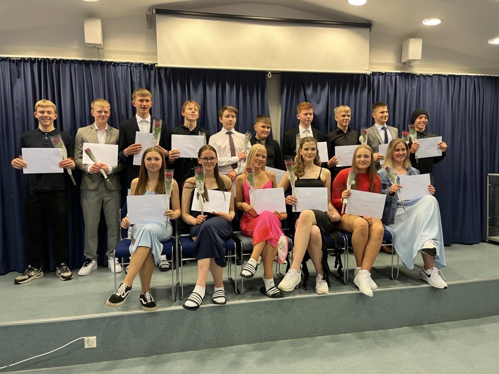 Útskrift 10. bekkjar 3. júní 2024