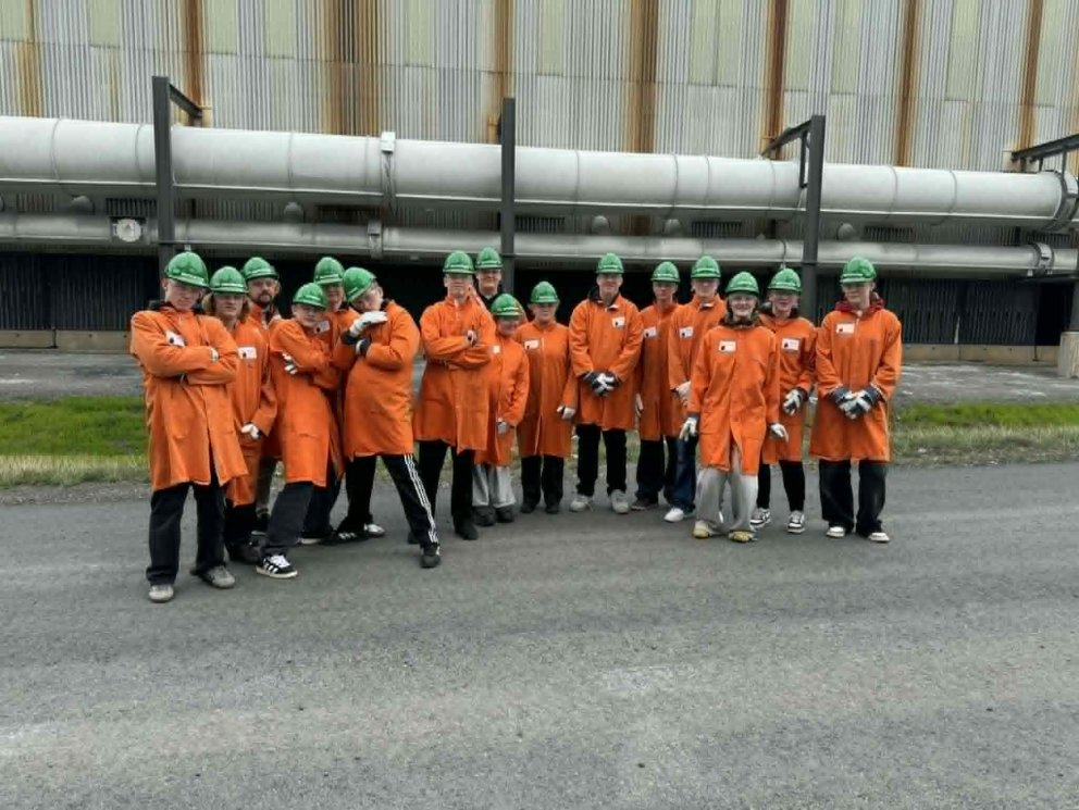 10. bekkur heimsótti Alcoa Fjarðaál