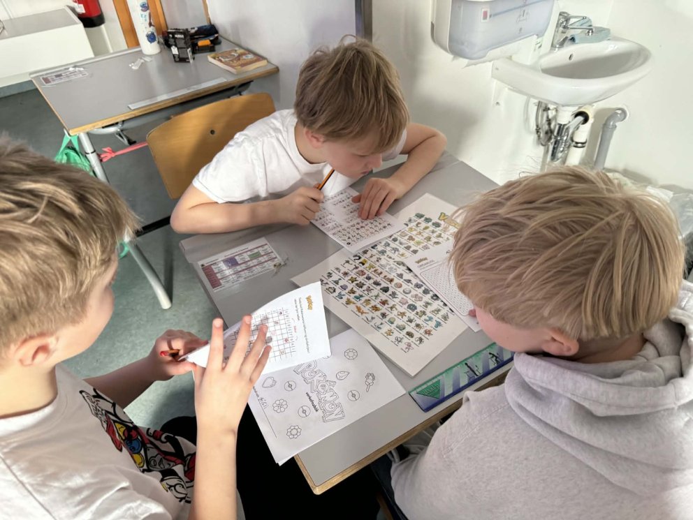 Vasaskrímsli í Eskifjarðarskóla