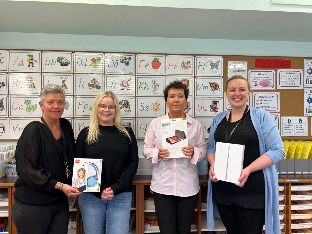 Gjöf sem styrkir skólastarf í Eskifjarðarskóla