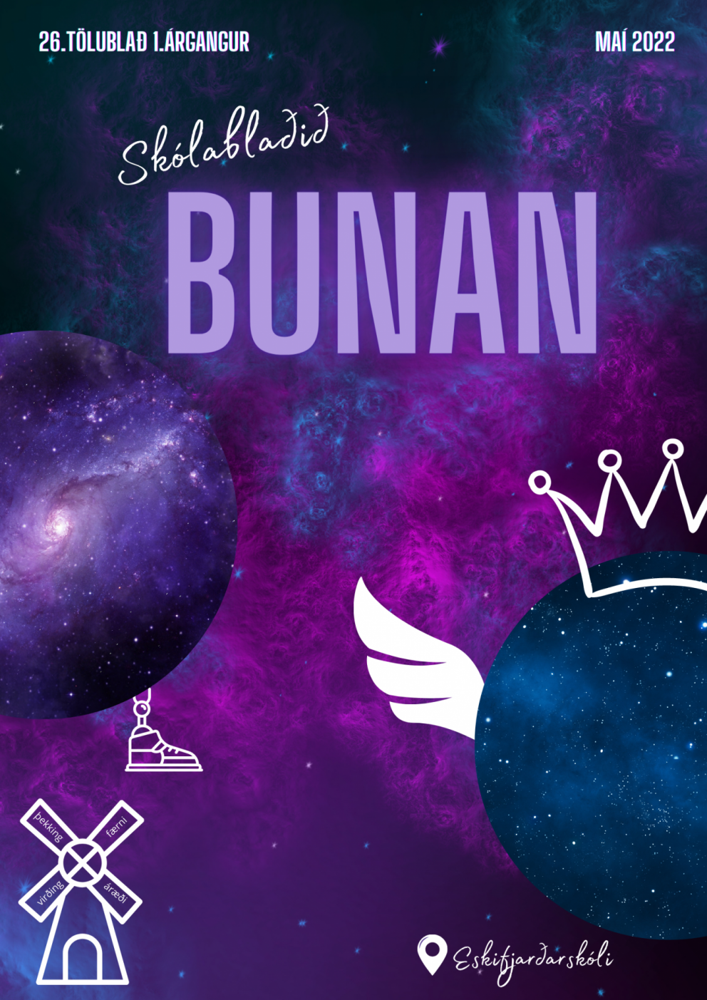 Skólablaðið Bunan 2021-2022