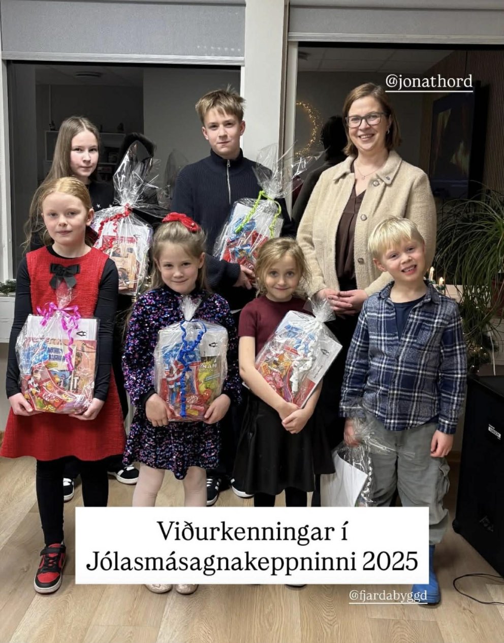 Viðurkenningar í Jólasmásagnakeppni 2025