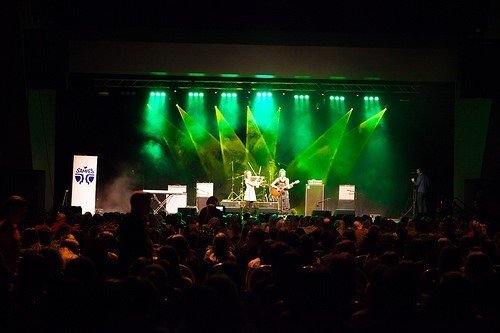 Stór hópur nemenda skemmti sér á Fjarðaballi