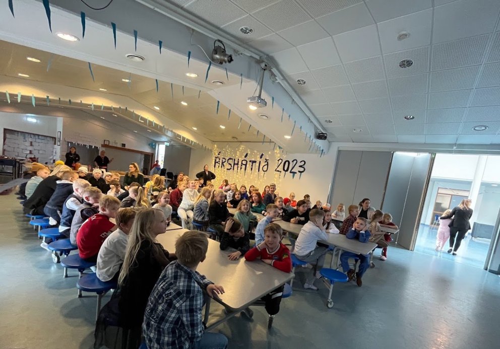 Hátíð 1.-5.bekkjar Eskifjarðarskóla 24.mars 2023