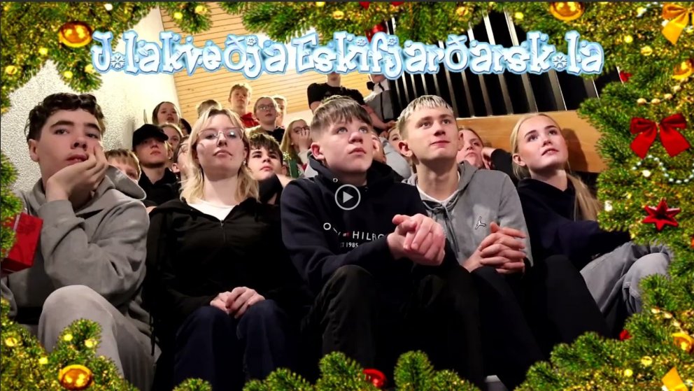 Jóladagar í Eskifjarðarskóla