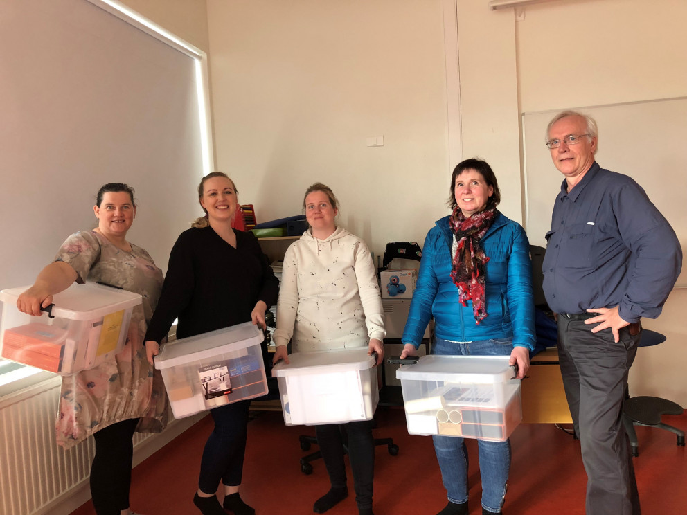 Ljósakassi Vísindasmiðjunnar