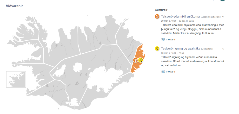 Vegna skólahalds í skólum Fjarðabyggðar fimmtudaginn 30.mars 2023