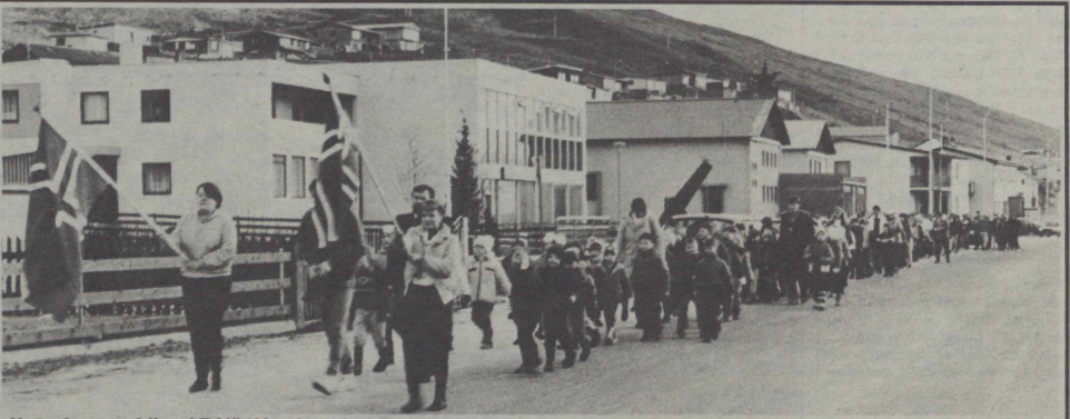 40 ár frá vígslu skólahúsnæði Eskifjarðarskóla