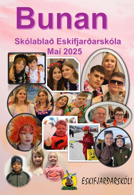 Skólablaðið Bunan 2025