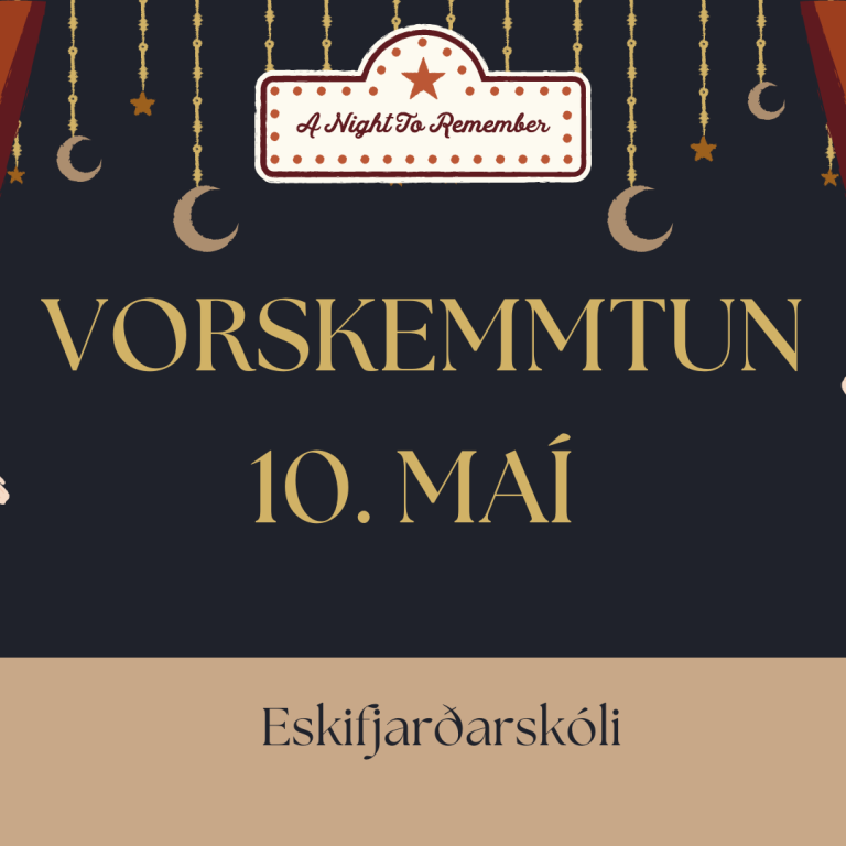 Vorskemmtun 10. maí
