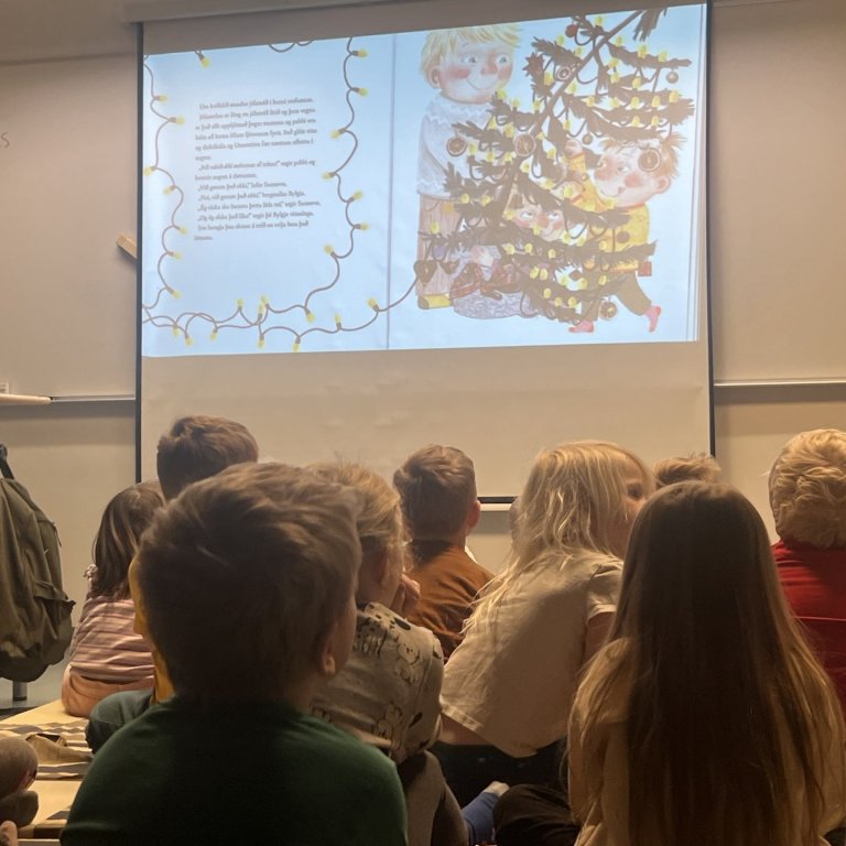 Jólalegt bókabíó