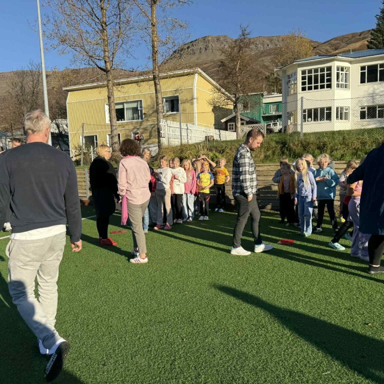 Rýmingaræfing í Eskifjarðarskóla