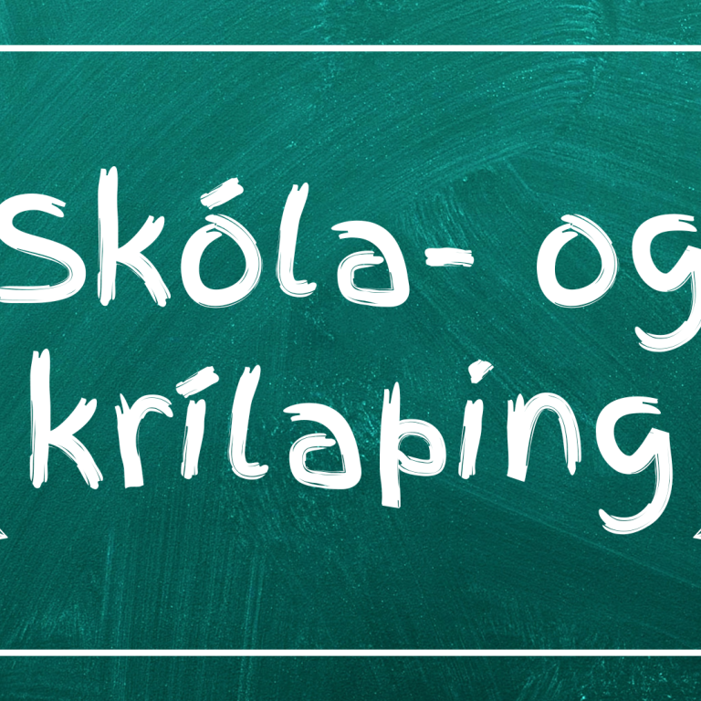 Skóla- og krílaþing (skráning)