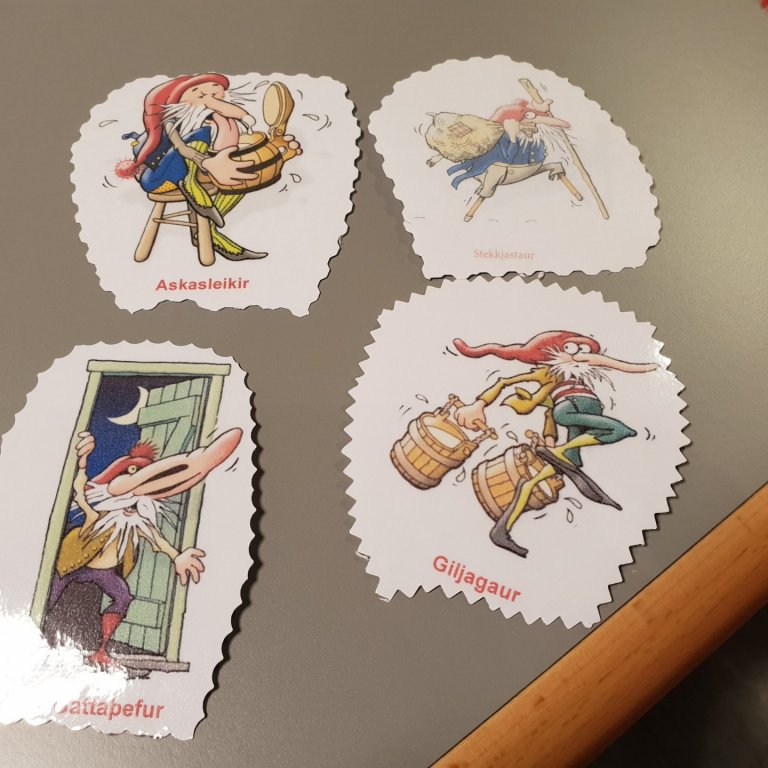 Jólasveinalestur í skólanum