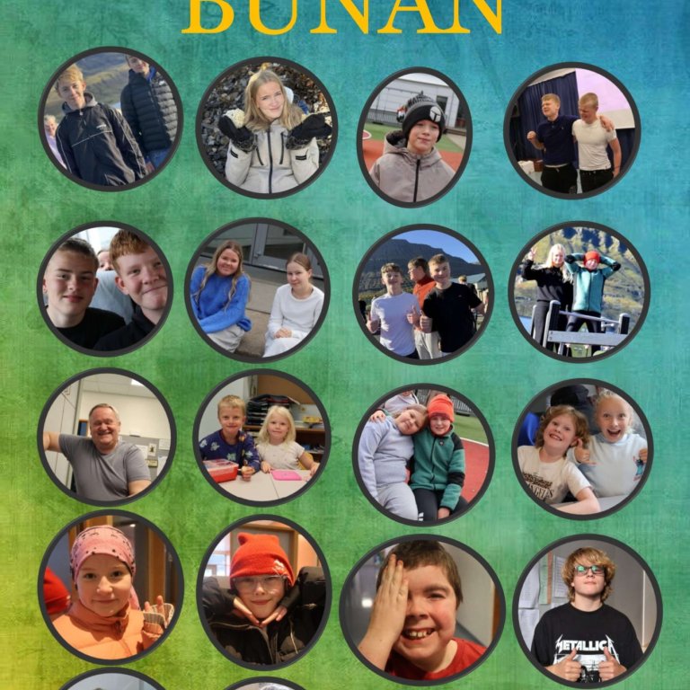 Skólablaðið Bunan - desember útgáfa