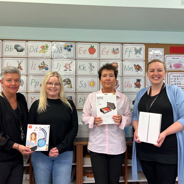 Gjöf sem styrkir skólastarf í Eskifjarðarskóla