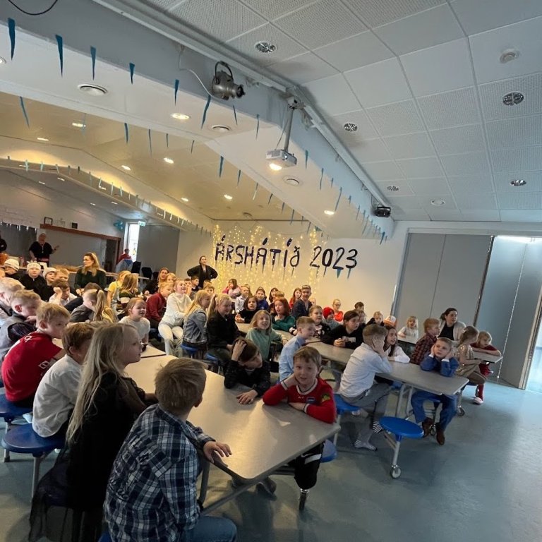 Hátíð 1.-5.bekkjar Eskifjarðarskóla 24.mars 2023