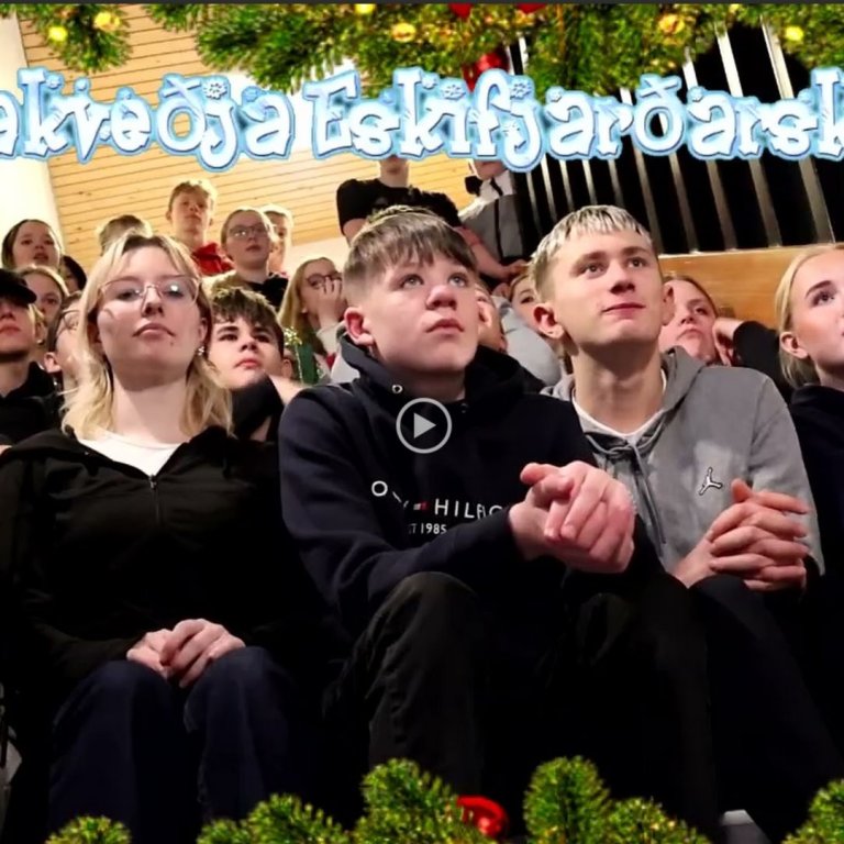 Jóladagar í Eskifjarðarskóla