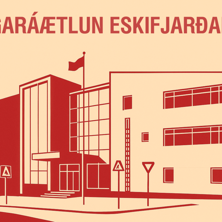 Rýmingaráætlun Eskifjarðarskóla