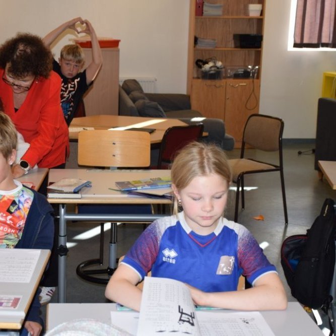 Lestrarspretti Eskifjarðarskóla lauk í dag