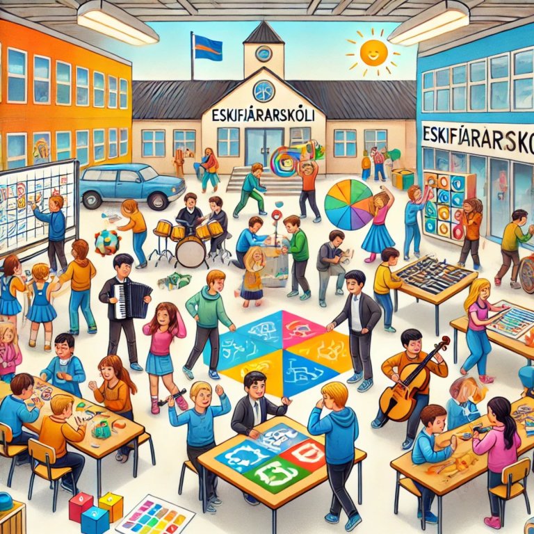 Mynd eftir gervigreind.